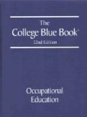 The College Blue Book : Occupational Education Volume 4 pdf epub mobi 电子书 下载