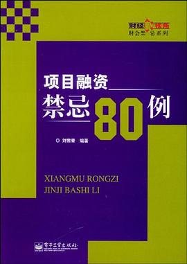 项目融资禁忌80例 pdf epub mobi 电子书 下载
