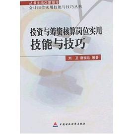 投资与筹资核算岗位实用技能与技巧 pdf epub mobi 电子书 下载