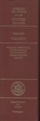 Foreign Relations of the United States, 1969-1976, Volume IV pdf epub mobi 下载