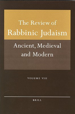 The Review of Rabbinic Judaism pdf epub mobi 电子书 下载