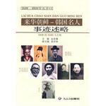 来华朝鲜-韩国名人