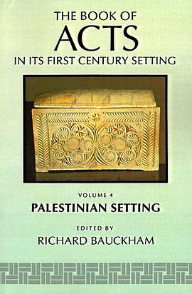 The Book of Acts ain Its Palestinian Setting pdf epub mobi 电子书 下载