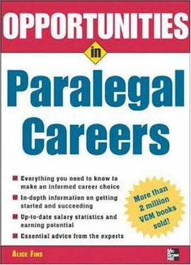 Opportunities in Paralegal Careers pdf epub mobi 电子书 下载
