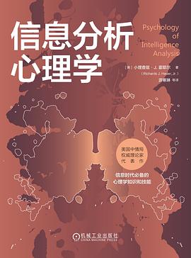 信息分析心理學 pdf epub mobi 下载