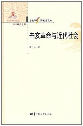 辛亥革命与近代社会 pdf epub mobi 电子书 下载