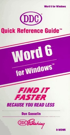 Word 6 for Windows pdf epub mobi 电子书 下载