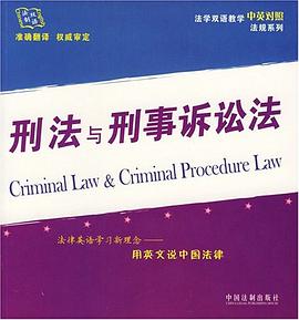 刑法与刑事诉讼法 pdf epub mobi 电子书 下载