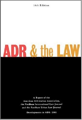 ADR & The Law - 18th Edition pdf epub mobi 电子书 下载
