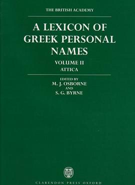 A Lexicon of Greek Personal Names pdf epub mobi 电子书 下载