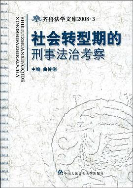 社会转型期的刑事法治考察