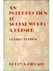 An introduction to social work: A primer pdf epub mobi 电子书 下载