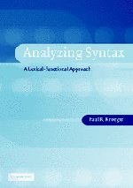 Analyzing Syntax pdf epub mobi 电子书 下载