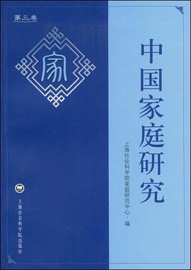中国家庭研究（第3卷） pdf epub mobi 电子书 下载