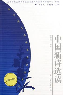中国新诗选读 pdf epub mobi 电子书 下载