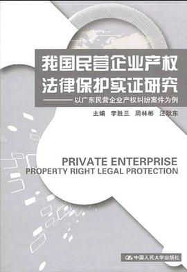 我國民營企業産權法律保護實證研究 pdf epub mobi 下载