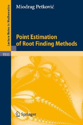 Point Estimation of Root Finding Methods pdf epub mobi 下载