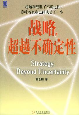 战略，超越不确定性 pdf epub mobi 电子书 下载
