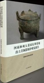 河南林州大菜园东周墓地出土青铜器保护修复报告 pdf epub mobi 电子书 下载