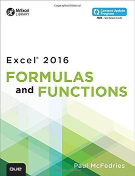 Excel 2016 Formulas and Functions pdf epub mobi 电子书 下载