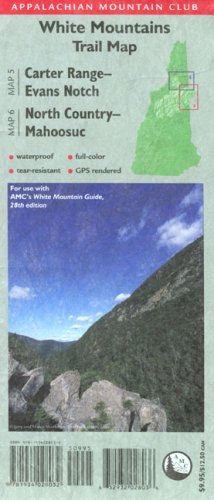 Appalachian Mountain Club White Mountains Trail Map pdf epub mobi 电子书 下载