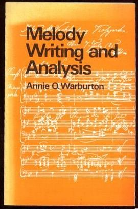 Melody Writing and Analysis pdf epub mobi 电子书 下载